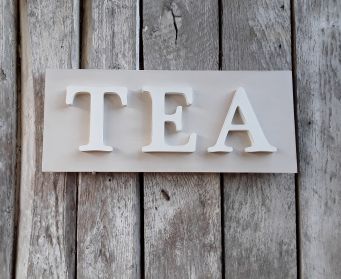 TEA Painted Wordboard