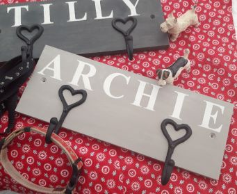 Personalised Dog Lead Hooks - Large 