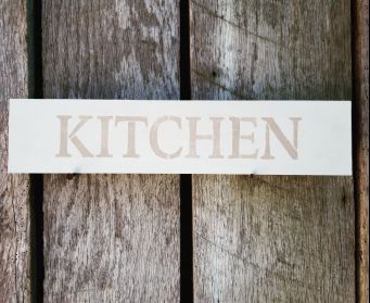 Old White & Country Grey Distressed Finish