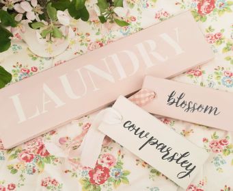Antoinette Pink and Old White Clean Finish