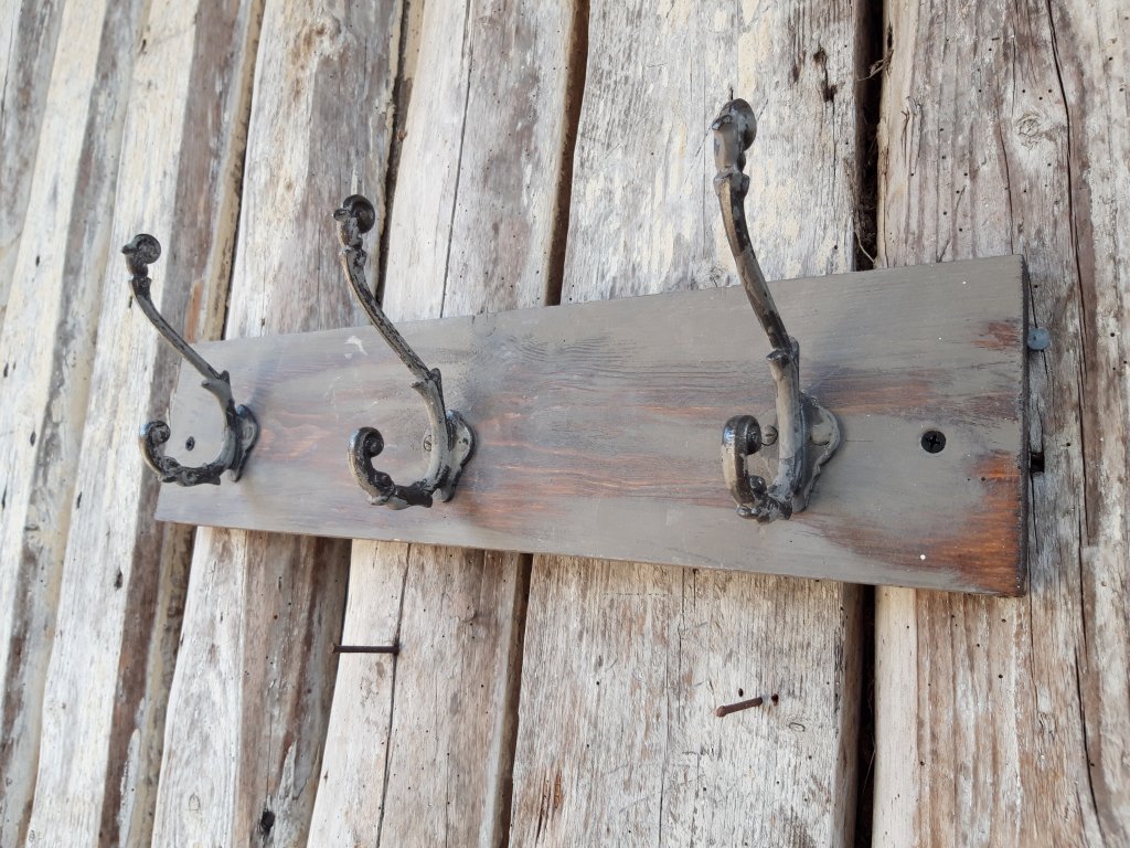 Painted Grey Hooks