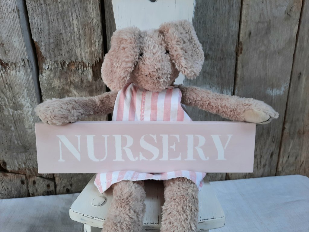 Handpainted NURSERY Sign