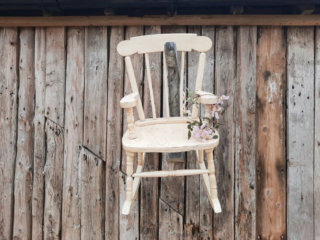 Chippy Wooden Child's Rocking Chair