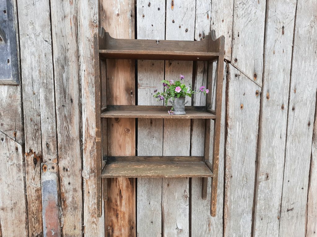 Rustic Wooden Shelves