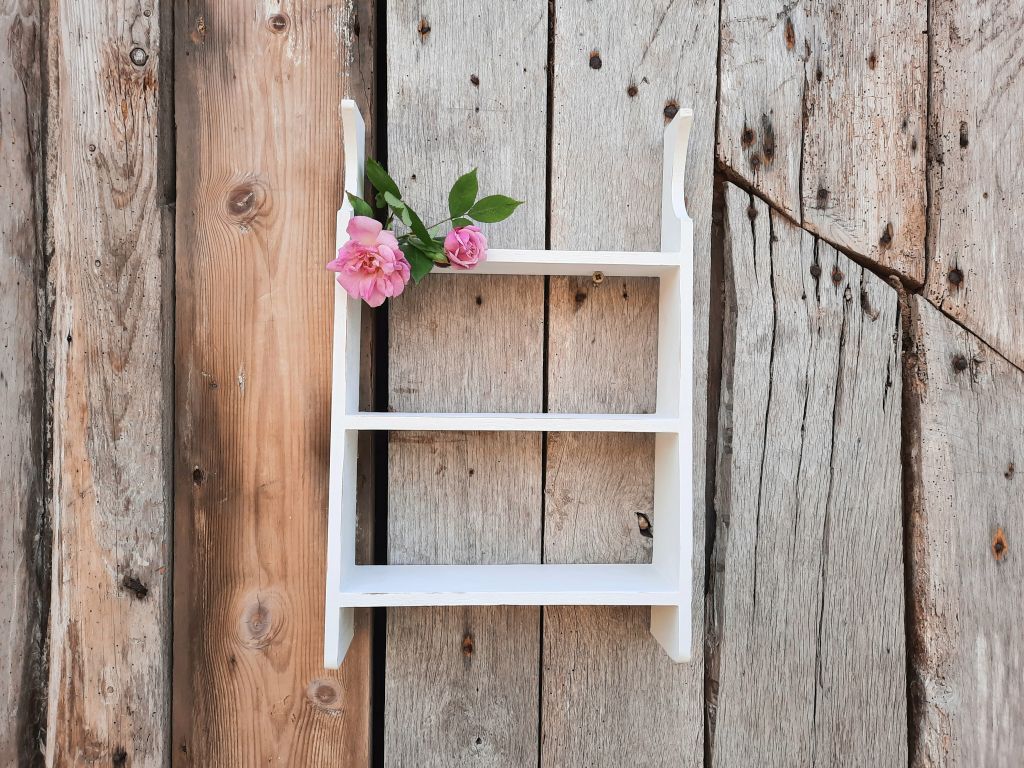 Small White Shelves