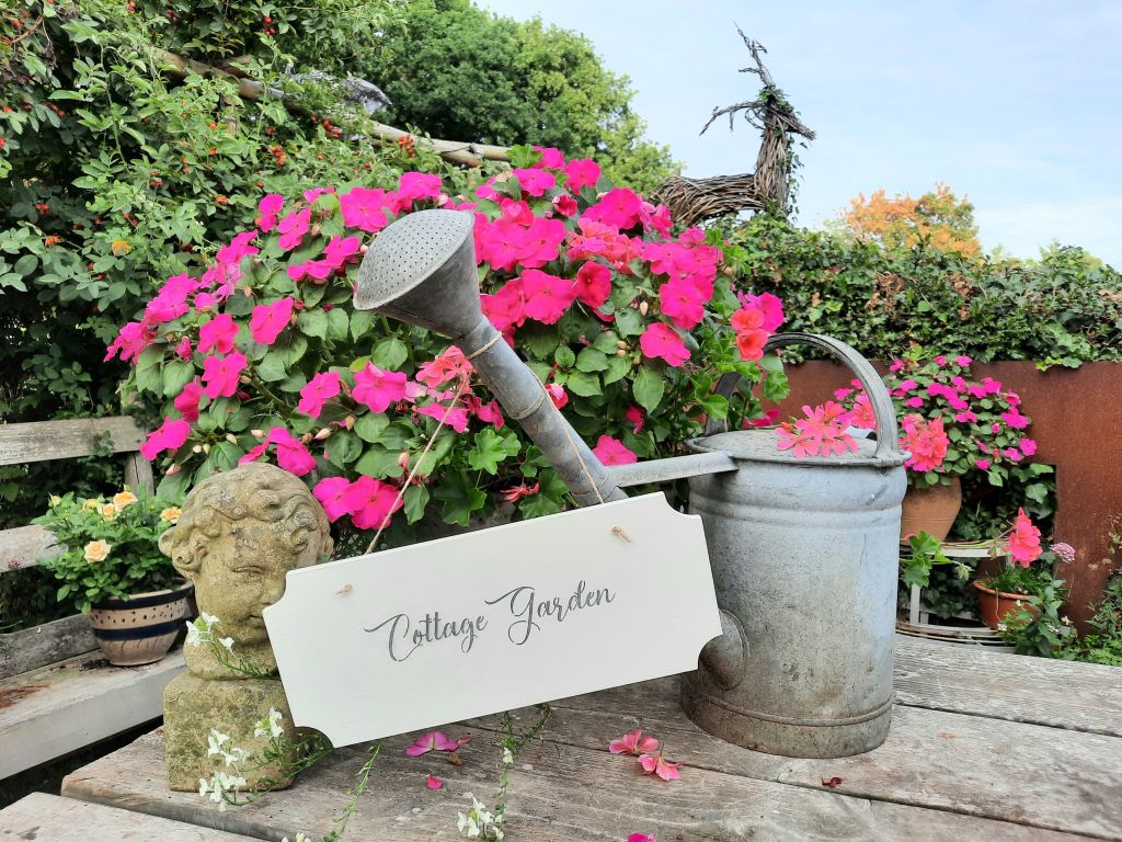 Cottage Garden  Hanging Sign