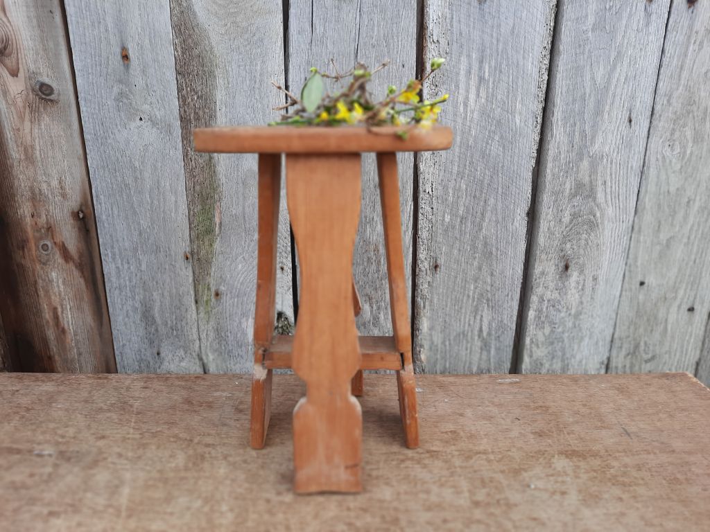 Vintage Pine Stool
