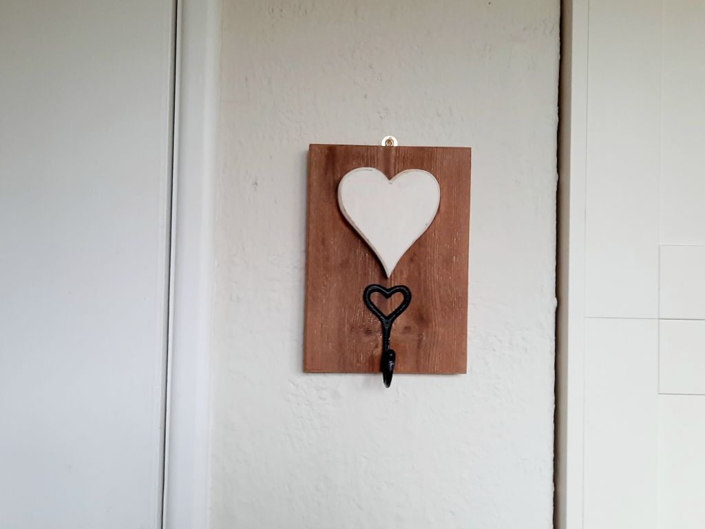 Rustic Heart Hook