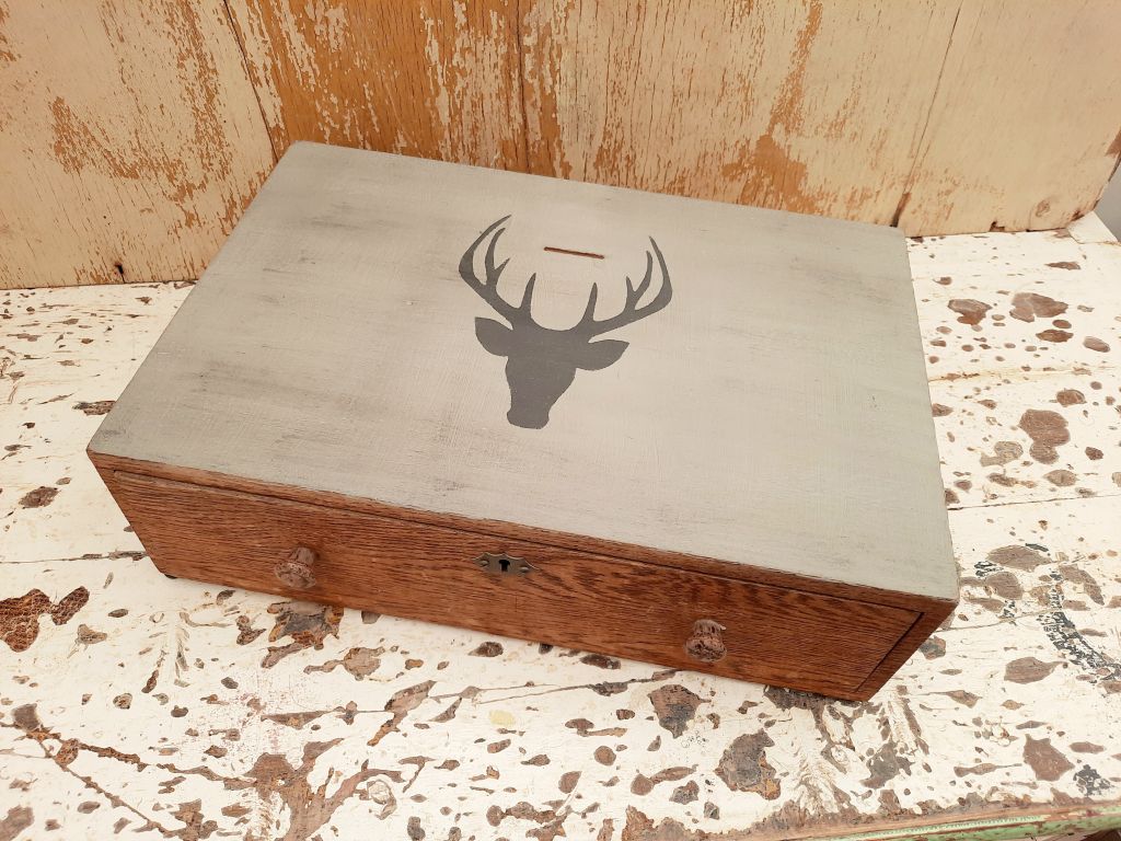 Large Wooden Keepsake Box