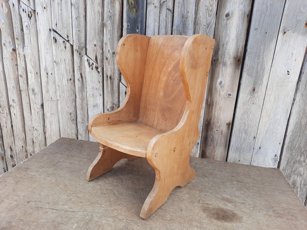 Vintage Wooden Child's Chair