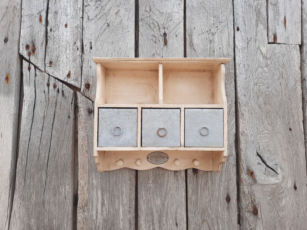 Shelf Drawers And Hooks