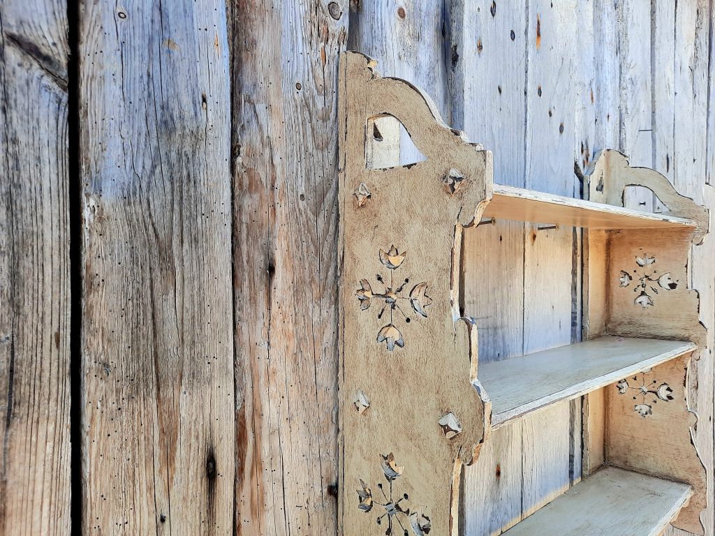 Decorative  Painted Wooden Shelves