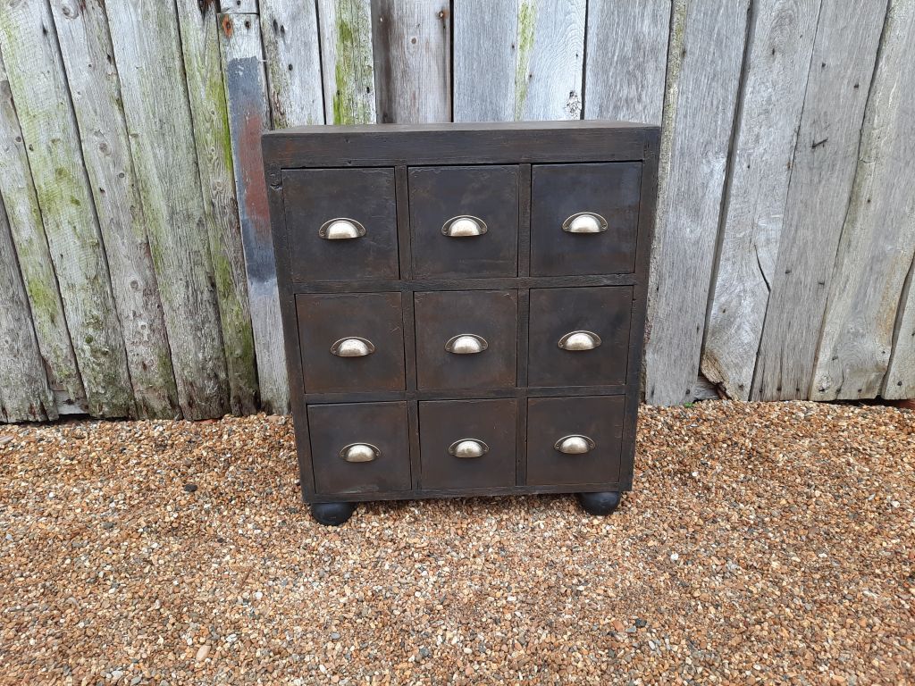 Handpainted Wooden Multidrawers