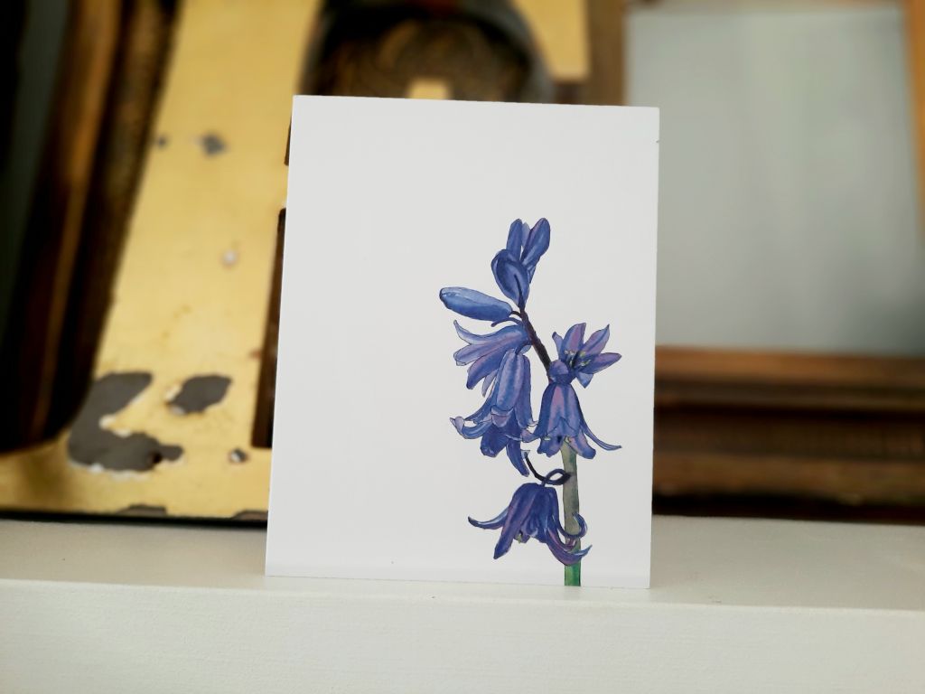 Bluebell Greeting Card