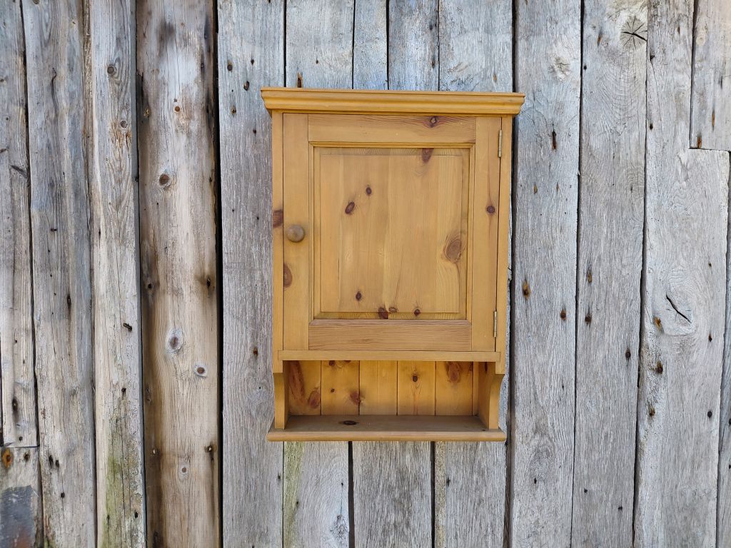 Pine Wall Cupboard Pine Wall Cupboard