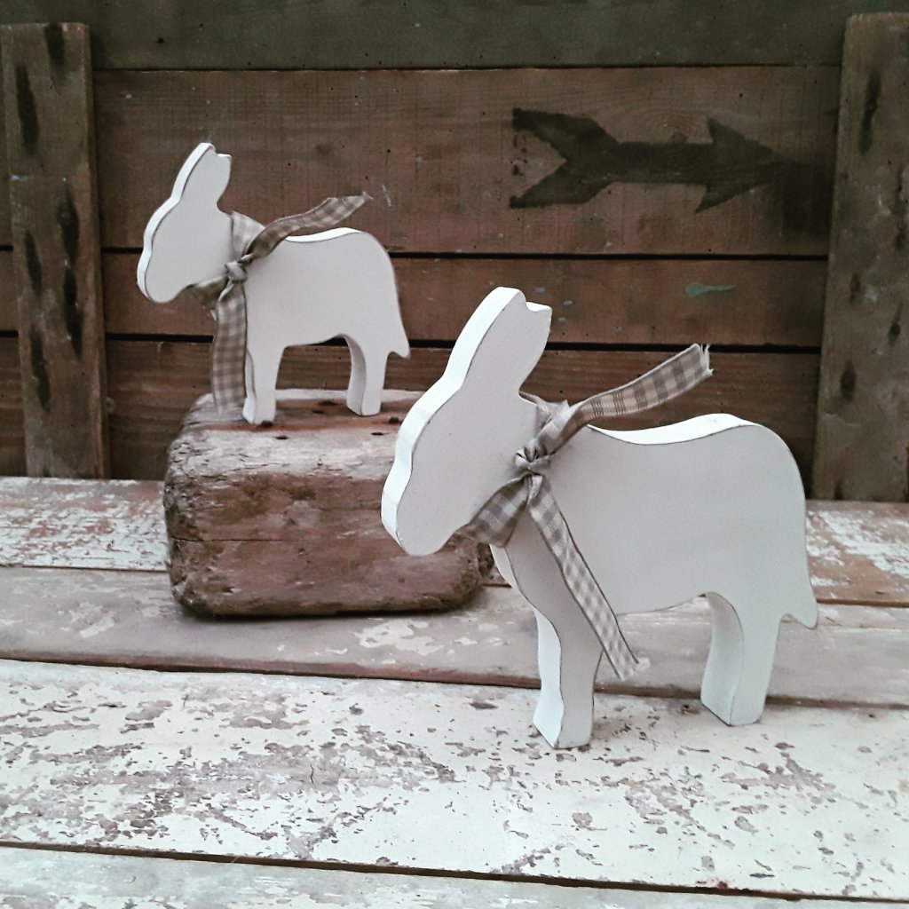 Handpainted Wooden Jack Donkey