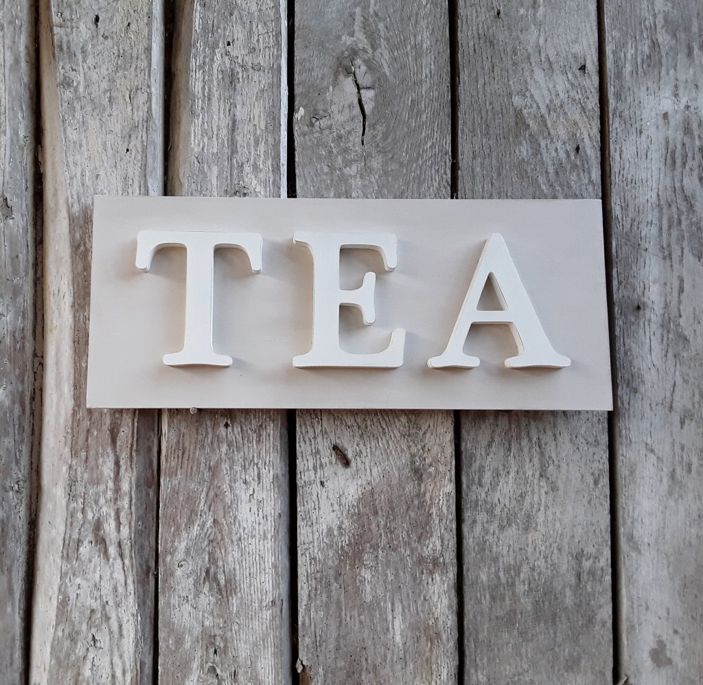 TEA Painted Sign