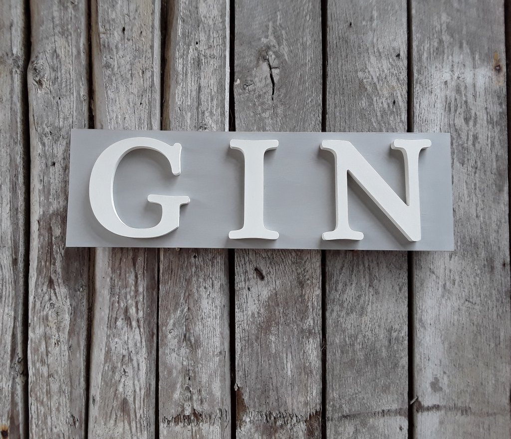 Large GIN Sign Large GIN Sign