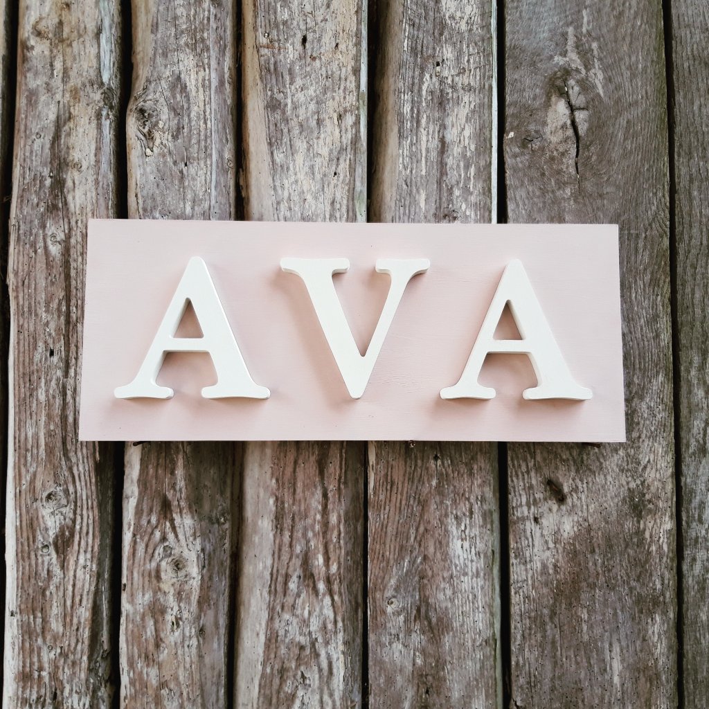 Painted AVA Sign
